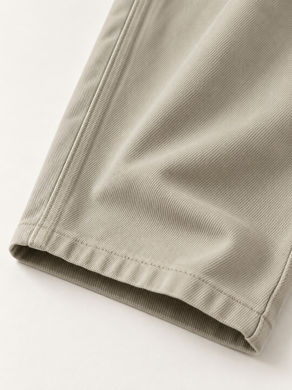 Men's Cotton Twill Loose-Fit Trousers